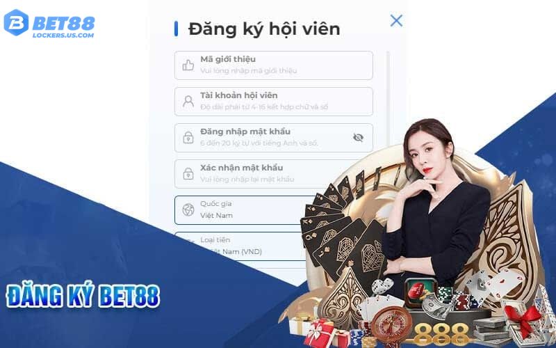 4 Bước Đăng Ký Bet88 Đơn Giản